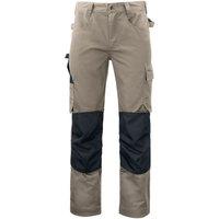 Projob Men's Cargo Trousers in Khaki | Size: 40R
