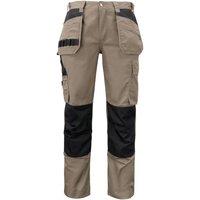 Projob Men's Cargo Trousers in Khaki | Size: 32R