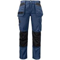 Projob Men's Cargo Trousers in Navy | Size: 34R