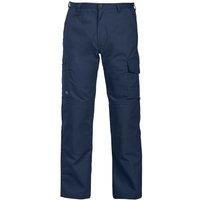 Projob Men's Cargo Trousers in Navy | Size: 32S