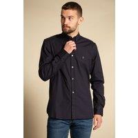 French Connection Men's Cotton Long Sleeve Oxford Shirt in Navy | Size: Small