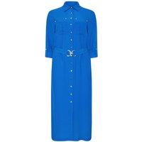Star by Julien Macdonald Women's Buckle Shirt Dress in Blue | Size: 16