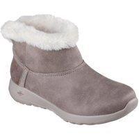 Skechers Women's On-the-GO Joy Cozy Dream Boots in Taupe | Size: 5