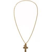 Caramel Vintage Jewellery Women's Gold Pray Pendant Necklace