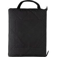 XD Design RPET Quilted Picnic Blanket in Black