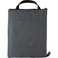 XD Design RPET Quilted Picnic Blanket in Dark Grey