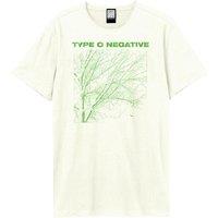 Amplified Men's Tree Type O Negative T-Shirt in White | Size: Large