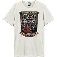 Amplified Men's No Rest For The Wicked Ozzy Osbourne T-Shirt in White | Size: 2XL