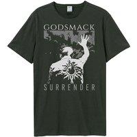 Amplified Men's Surrender Godsmack T-Shirt in Charcoal | Size: Large