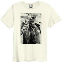 Amplified Men's Joe Wise Charles Alexander T-Shirt in White | Size: 2XL