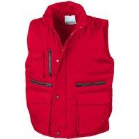 Result Men's Lance Body Warmer in Red | Size: 2XL