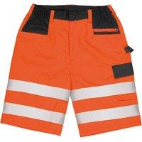 SAFE-GUARD by Result Men's Safety Cargo Shorts in Orange | Size: Small