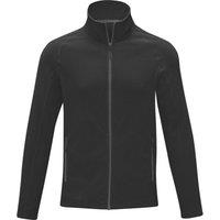 Elevate Men's Zelus Fleece Jacket in Black | Size: XL