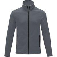 Elevate Men's Zelus Fleece Jacket in Grey | Size: Large