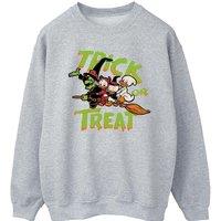 Disney Men's Trick Or Treat Sweatshirt in Grey | Size: 5XL