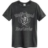 Amplified Men's Bastards Motorhead T-Shirt in Charcoal | Size: 2XL