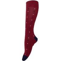 Hackett Men's Dotted Red Socks