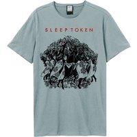 Amplified Men's The Love You Want Sleep Token T-Shirt in Pale Blue | Size: XS