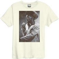 Amplified Men's Joe Wise Gregory Isaacs T-Shirt in White | Size: Small