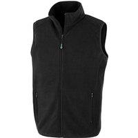 Result Men's Polarthermic Fleece Body Warmer in Black | Size: XL