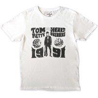Tom Petty Men's Great Wide Open Tour T-Shirt in White | Size: 2XL