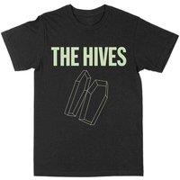The Hives Men's Glow In The Dark Coffin T-Shirt in Black | Size: XL