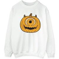 Disney Men's Pumpkin Halloween Sweatshirt in White | Size: 5XL