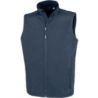Result Men's Printable Body Warmer in Navy | Size: Medium