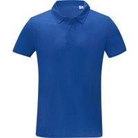 Elevate Men's Deimos Cool Fit Polo Shirt in Blue | Size: XL