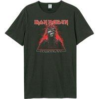 Amplified Men's Powerslave Iron Maiden T-Shirt in Charcoal | Size: Small