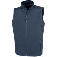 Result Men's Softshell Printable Body Warmer in Navy | Size: 2XL