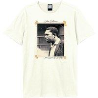 Amplified Men's A Love Supreme John Coltrane T-Shirt in White | Size: Large