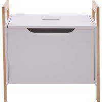 Orsina Storage Box, Durable Construction Storage Box With Lid, Modern Design White Storage Box, Compact Small Box