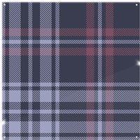 Benjamin Tate Design Tartan Plaid Pattern Splash Back in Natural