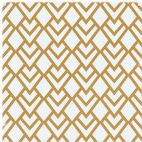 Benjamin Tate Design Geometric Scales Splash Back in Natural
