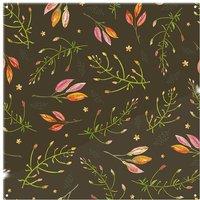 Benjamin Tate Design Green Branches Splash Back in Natural