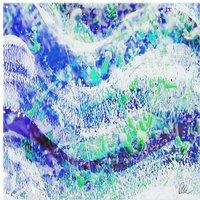 Benjamin Tate Design Blue Wilderness Splash Back in Natural