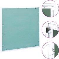 Berkfield Home Access Panel with Aluminium Frame & Plasterboard 500x500 mm
