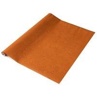D-C-Fix Clay Self Adhesive Vinyl Wrap Film in Orange | Size: 675mm x 15000mm