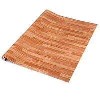 D-C-Fix Butchers Block Self Adhesive Vinyl Wrap Film in Brown | Size: 675mm x 15000mm