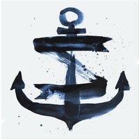 Benjamin Tate Design Watercolour Anchor Splash Back in Natural
