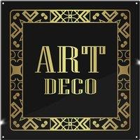 Benjamin Tate Design Art Deco Splash Back in Natural