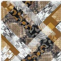 Benjamin Tate Design Geometric Snake Skin & Patterns Splash Back in Natural