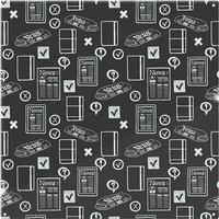 Benjamin Tate Design Press & Media Symbols Splash Back in Natural