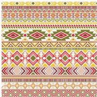 Benjamin Tate Design Aztec American Indian Pattern Splash Back in Natural