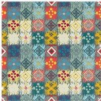 Benjamin Tate Design Tribal Art Boho Splash Back in Natural