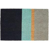 Orsina Filta Japandi Stripe Dark Doormat | Size: Medium