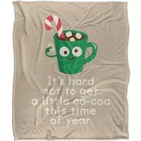 David Olenick Mallow Out Silky Touch Super Soft Throw Blanket 152 X 127 cm in White