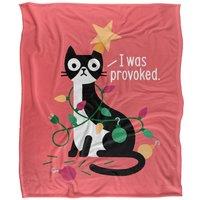 David Olenick Delighted Silky Touch Super Soft Throw Blanket 152 X 127 cm in White