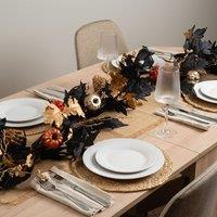 Scottish Everlastings Ltd 150cm Premium Garland Black / Gold